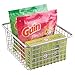 iDesign Forma Metal Wire Pantry Storage Organizer Basket with Handles, Container Bin for Food, Drinks, Produce Organization, 1.25