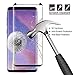 [2 - Pack] Samsung Galaxy S9, Huritan [Case Friendly] [Anti-Scratch][Anti-Fingerprint][Bubble Free] Screen Tempered Glass Screen Protector for Samsung Galaxy S9 (Black)