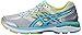ASICS Women's GT-2000 4 Running Shoe, Silver/Turquoise/Lime Punch, 8.5 M US