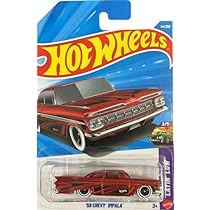 Hot Wheels 1998 65 Impala Lowrider Card Variation : Amazon.com.br