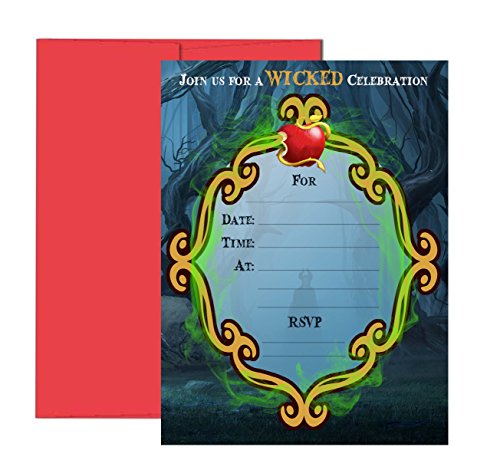 Join Us for a Wicked Good Time ~ Descendants Themed Party Invitations