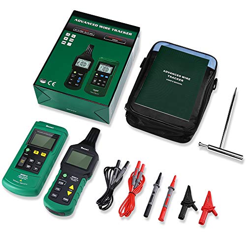 MS6818 Wire Tracker Portable Telephone Cable Locator, Underground Pipe Wire Detector