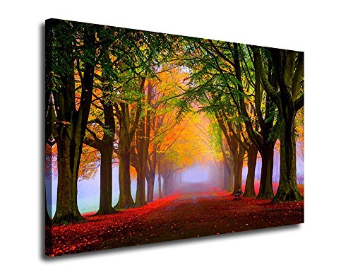 arteWOODS Sunset Tress Canvas Prints, Modern Park Avenue Giclee Art
Reproductions Prints, Contemporary Landscape Wall Art Decor Framed
Ready to Hang for Home and Office Decoration