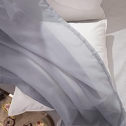 MIULEE Luxury Window Scarf Sheer Voile Elegant