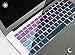 Allinside Pink and Blue Green Ombre Keyboard Cover Skin for MacBook Pro 13