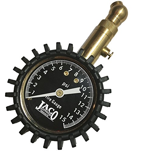 Click Here to See More Images JACO Elite Tire Pressure Gauge - 15 PSI