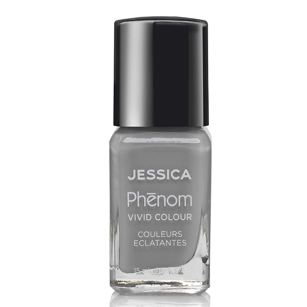 JESSICA | Phenom Vivid Colour Nail Polish | Long-lasting Gel-like Nail Polish without UV Lights coming in vivid & pigmented colours | Downtown Chic | 14 ml