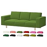 Velvet NORSBORG 3 Seat Sofa Replacement Cover Hand
