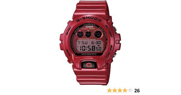 Casio Men's G-Shock DW6900MF-4 Red 