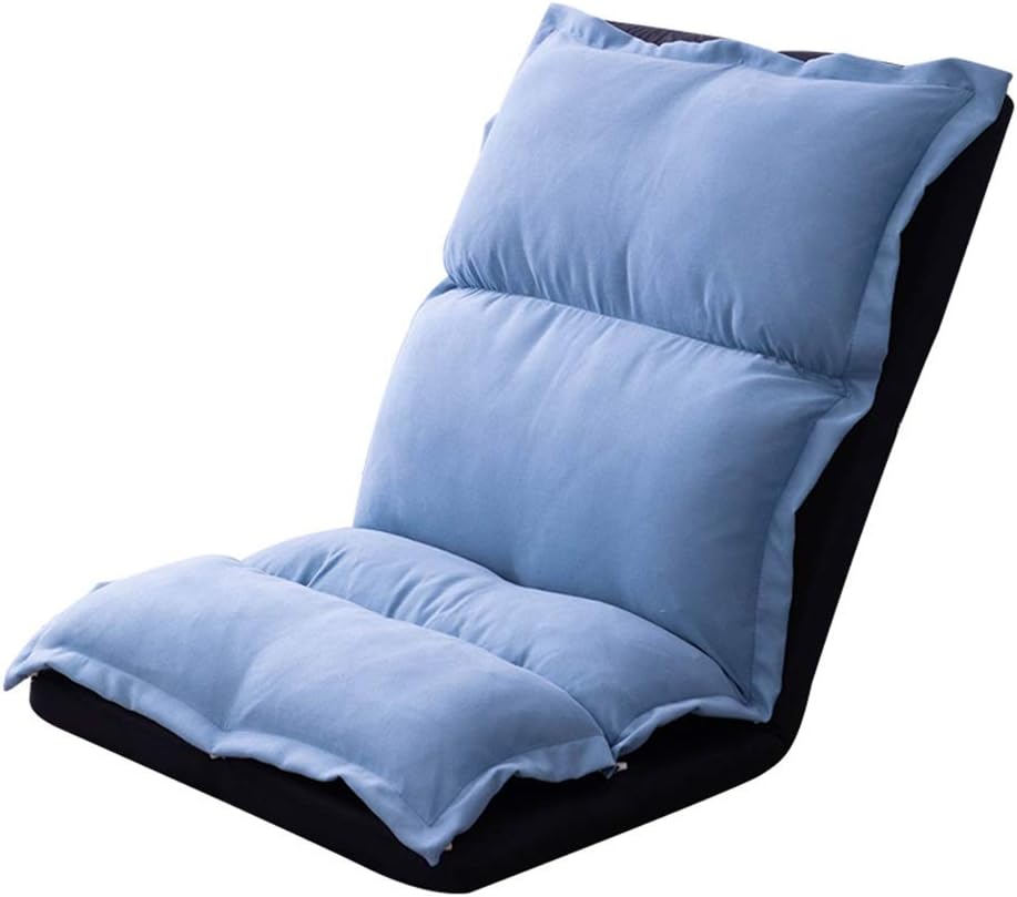 Floor chair with Back Support, Adjustable Lazy Sofa for Living Room Bedroom - Reading, Meditating, Watching TV or Playing Games