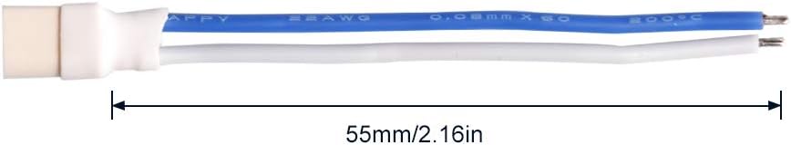 BETAFPV 6pcs BT2.0 Connecoter 55mm 22AWG FPV Male Cable for for FPV 1S TinyWhoop Drone Blade Inductrix, Blue - Image 5