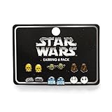 Star Wars C3PO, Yoda, Chewbacca Earrings Pack