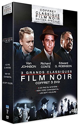 Coffret Classique Film Noir : Sept Voleurs + New York Confidential + A 23 Pas Du Mystère - Pack