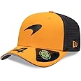New Era McLaren Racing Lando Norris F1 9Seventy Stretch Snap Adjustable Unisex Cap, Orange, Talla Única