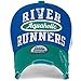 ililily RIVER RUNNERS Aquaholic Colorado Vintage Trucker Hat Baseball Cap , Green, Medium