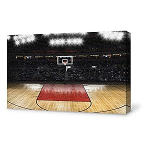 Canvas Wall Art Sports Pictures Home Wall Decorations for Bedroom Living Room Paintings Canvas Prints Framed - 12x18 inches