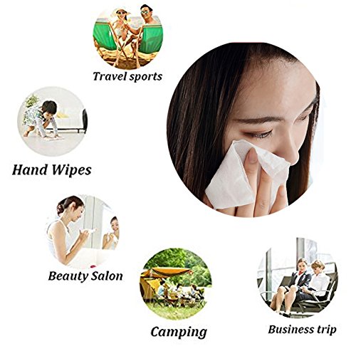 Skin Face Care (100 Pieces) DIY Facial Paper Compress Masque Mask,DIY Skin Care Natural Face Cotton Mask Sheet