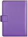 SimpacX Leather Passport Holder Wallet Cover Case Travel Wallet RFID Blocking 12 Contract Colors (Purple)