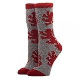 Harry Potter Gryffindor Logo Adult's Fuzzy Socks