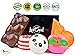 PREMIUM SLOW RISING JUMBO SQUISHIES PACKAGE Fruit Scented Kawaii Squishy Stress Food Toys Set CHICKEN LEG BREAD LOAF STRAWBERRY SHORTCAKE PEACH PANDA Birthday Gift for Kids By LootSoul