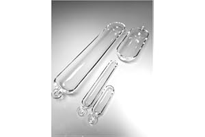 ALPHA NANOTECH INC. Alpha Nanotech Fused Quartz Boats (Laboratory Grade, 100 mm x 15 mm x 7.5 mm)