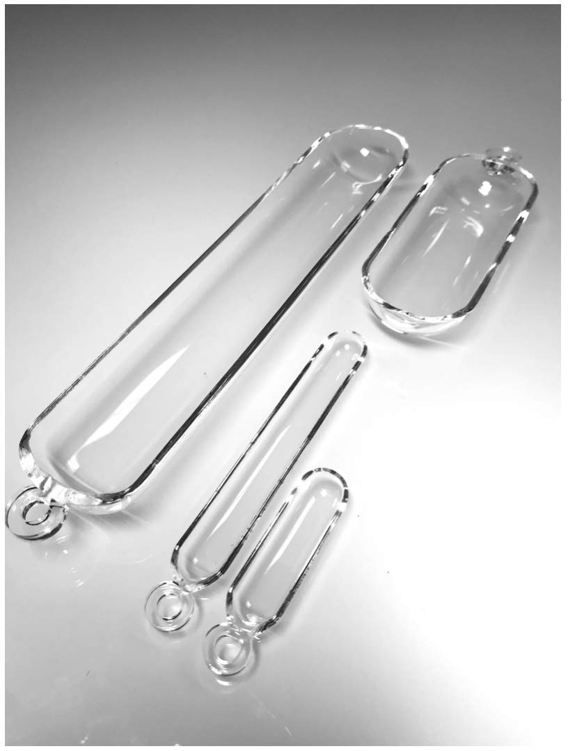 Alpha Nanotech Quartz Boats (100 mm x 15 mm x 7.5 mm)