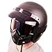 Motorcycle Goggles Mask Detachable, Harley Style Protect Padding Helmet Sunglasses, Road Riding UV Motorbike Glasses