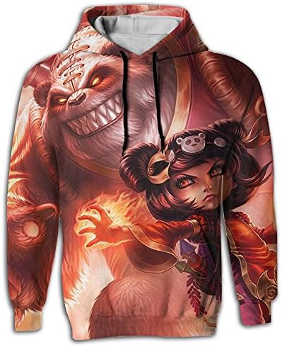 Men's 459-League Of Legends Hoodies Sweatshirts Hip Hop Hooded Hoodie