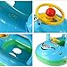 YOUDirect® Cartoon Car Swim Float Seat Boat Pool Ring Seat with Sunshade & Canopy for Kids Baby Child Toddler Infant - Blue