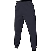 Nike Men's Therma-Fit Tapered Training Pants (US, Alpha, Large, Regular, Regular, Obsidian/Obsidian/Black)
