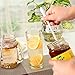Zicome 10-1/2 Inch Long Handle Stirring Mixing Spoon for Cocktail Ice Coffee Tea Drinks, Stainless Steel, Set of 8