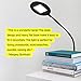 Brightech Contour Flex - Bright LED Floor Lamp for Reading, Crafts & Office Tasks - Standing Pole Lamp w. Flexible Gooseneck & Dimmer - Beauty Light for Lashes, Spa, Salon, Facial, Makeup - Black
