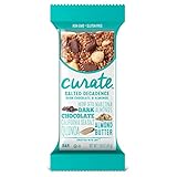 Curate Gluten-Free Snack Bars, Salted Decadence Dark Chocolate & Almonds, 1.59 oz, 16 count