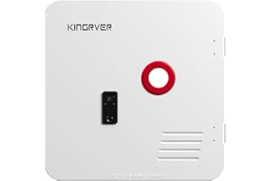 KINGRVER 18 x 18 Inches White Door kit - This Only for KINGRVER RV Tankless Water Heaters without Door, Water Heater not Included, Galvanized Steel