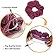 Hair Velvet Scrunchies Soft Elastic Hair Bands Hair Ties Bobbles Hair Accessories Non-Deformation 12 Pack