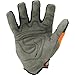 Ironclad IVO-03-M I-Viz Reflective Gloves, Reflective Orange, Medium