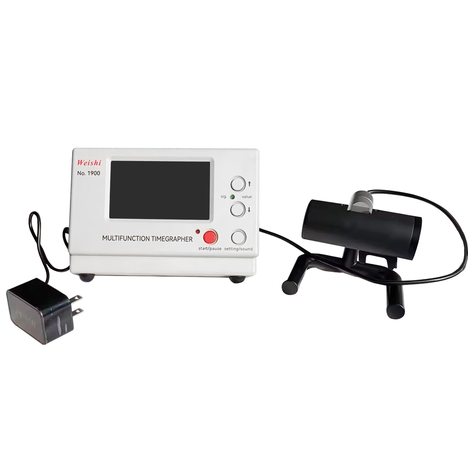YaeTek Timegrapher No.1900 Watch TIming Machine, Multifunctional Watch Tester Watch Calibration Tool LCD Screen for Watchmakers