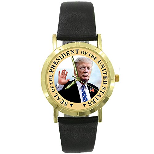 Seal of The President Donald Trump Watch - Quartz Timepiece w/Black Band