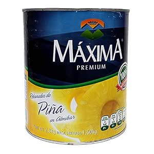 Maxima Premium, Maxima Premium Rebanadas De Piña 2.8 Kg, 2.8 kilogramos ...