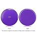 Trideer Inflated Stability Wobble Cushion with Pump, Extra Thick Core Balance Disc, KIDS Wiggle Seat, Sensory Cushion for Elementary School Chair (Office & Home & Classroom) (34cm Purple)