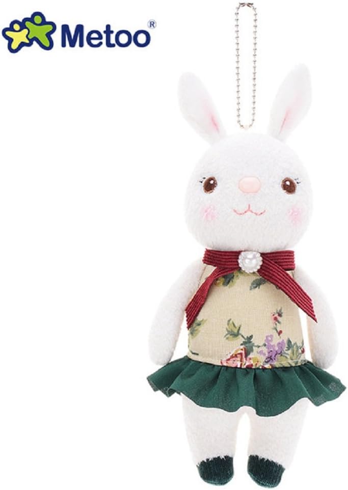 Amazon Metoo ぬいぐるみ ストラップ チャーム 携帯ストラップ 可愛いウサギのおもちゃ ウサギ プレゼント 贈り物 ぬいぐるみ おもちゃ