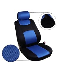 OCPTY   Cojín de asiento con reposacabezas, ruedas y almohadillas para la mayoría de los coches