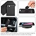 Zover iPhone 7 8 Plus Wallet Case Detachable Genuine Leather Luxury Series Support Wireless Charging Magnetic Car Mount Holder Kickstand Feature Card Slots Magnetic Closure Gift Box Black