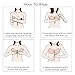 Welltogther Women Reusable Invisible Push-up Seamless Bra Strapless Backless Bra Plus Size DDD