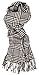 Love Lakeside-Men's Cashmere Feel Winter Plaid Scarf (One, 22B-20 Black and White)