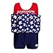 KATIE Cute and Fashion Children One-Piece Buoyancy Swimsuit Detachable Float Swimwear Perfect For Kid learn To Swim (S (1-3 Years), Boy)