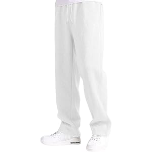 Boys Sweatpants Baggy Wide Leg Open Bottom Joggers Pants Elastic Waist Casual Loose Athletic Pants School Uniform Trousers