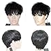 Cool2day Human Hair Wigs Pixie Cut Short Brazilian Wig Average Cap Size Color 1B