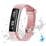 Lintelek Activity Tracker, Smart Watch Pedometer with Steps and Calorie Counter, Sleep Monitor Smart Bracelet for Android Phone Or iPhone.