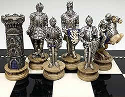 HPL Medieval Times Crusades Gold and Silver Armored